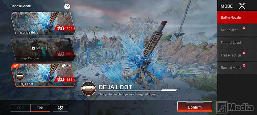 Mode Permainan Apex Legends Mobile