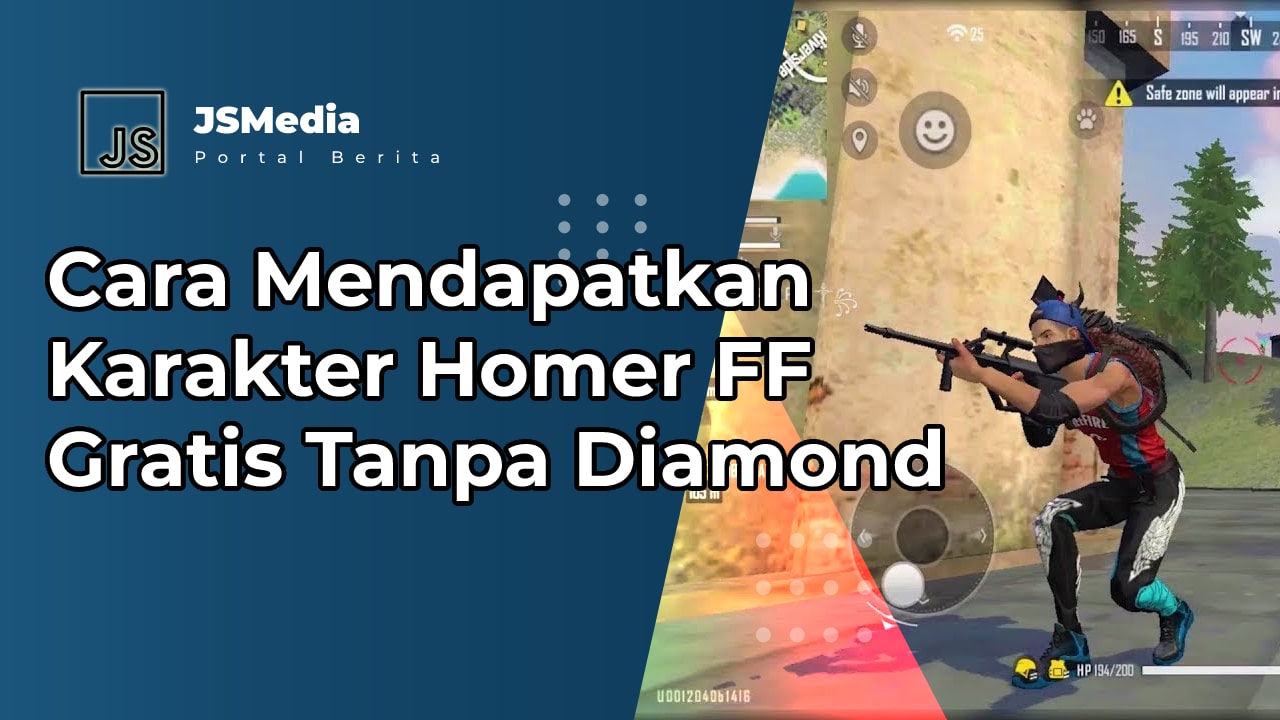 Cara Mendapatkan Karakter Homer FF Gratis Tanpa Diamond