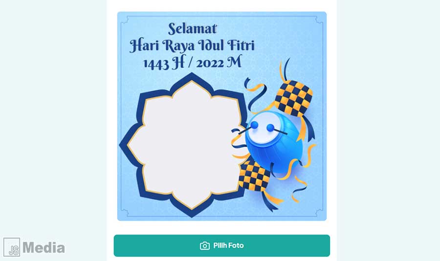 Twibbon Ucapan Selamat Hari Raya Idul Fitri