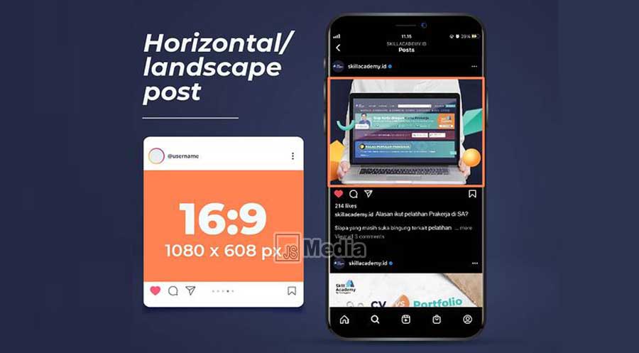 Ukuran Feed Postingan Instagram Lengkap