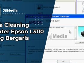 Cara Cleaning Printer Epson L3110