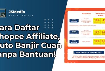 Cara Daftar Shopee Affiliate