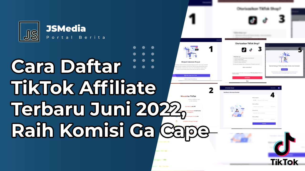 Cara Daftar TikTok Affiliate