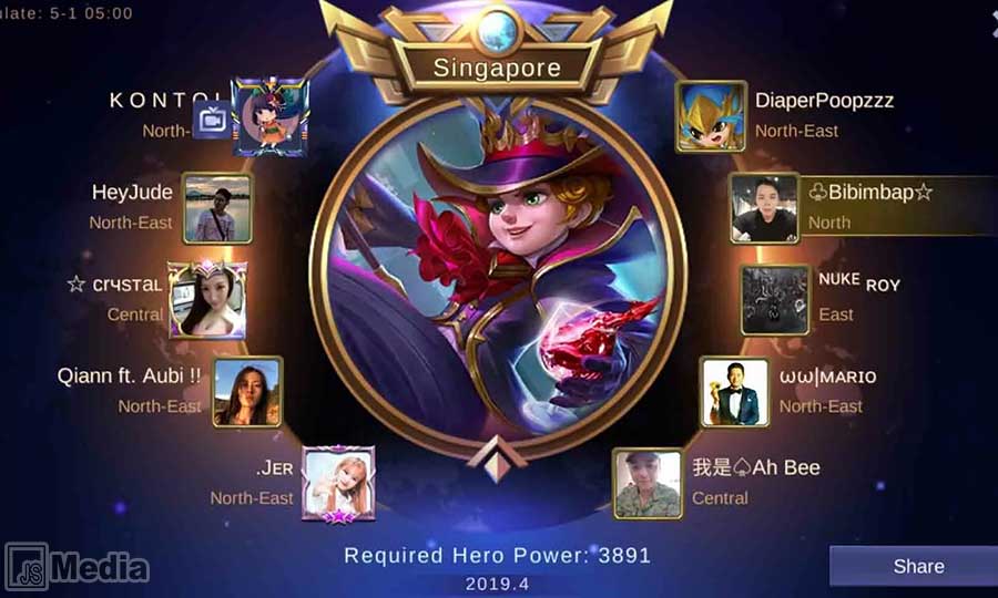 Cara Gunakan Fake GPS Mobile legends 