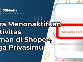 Cara Menonaktifkan Aktivitas Teman di Shopee