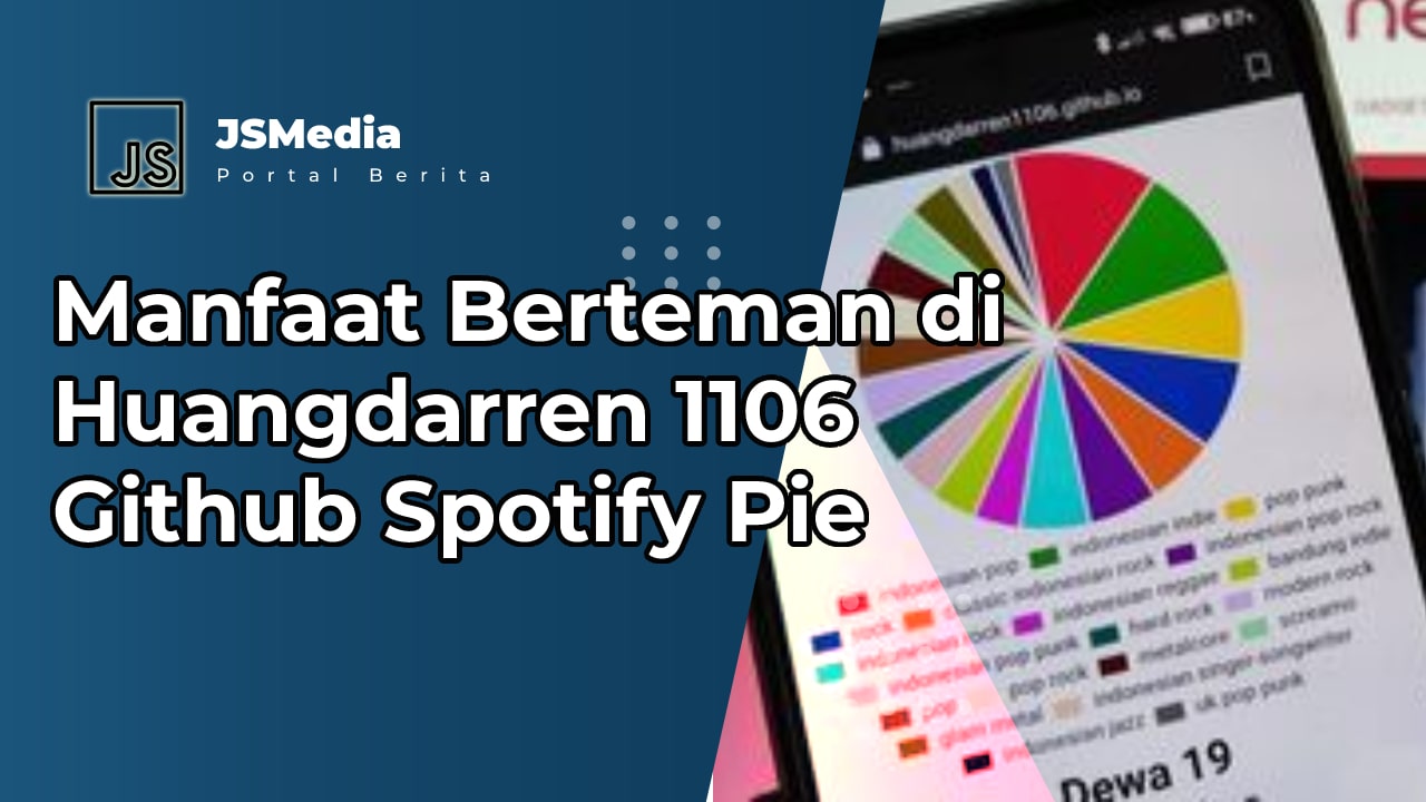 Manfaat Berteman di Huangdarren 1106 Github Spotify Pie