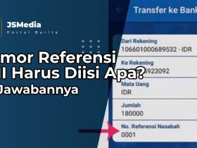Nomor Referensi BNI Harus Diisi Apa