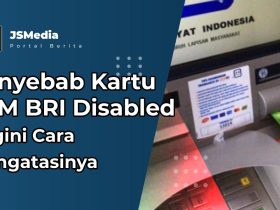Penyebab Kartu ATM BRI Disabled