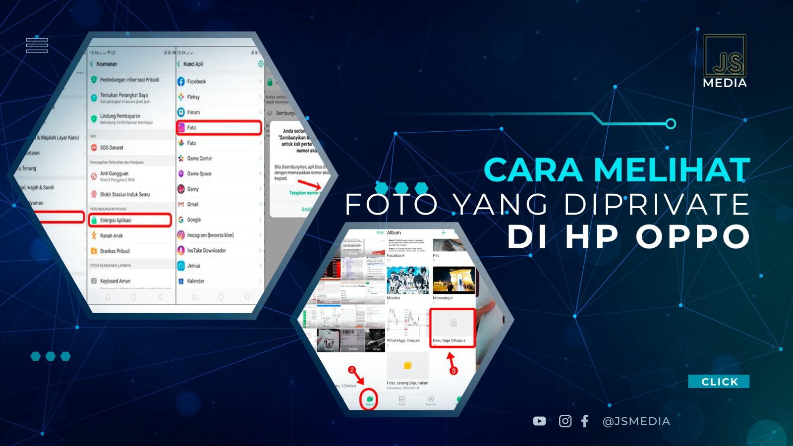 Cara Melihat Foto yang di private di HP Oppo