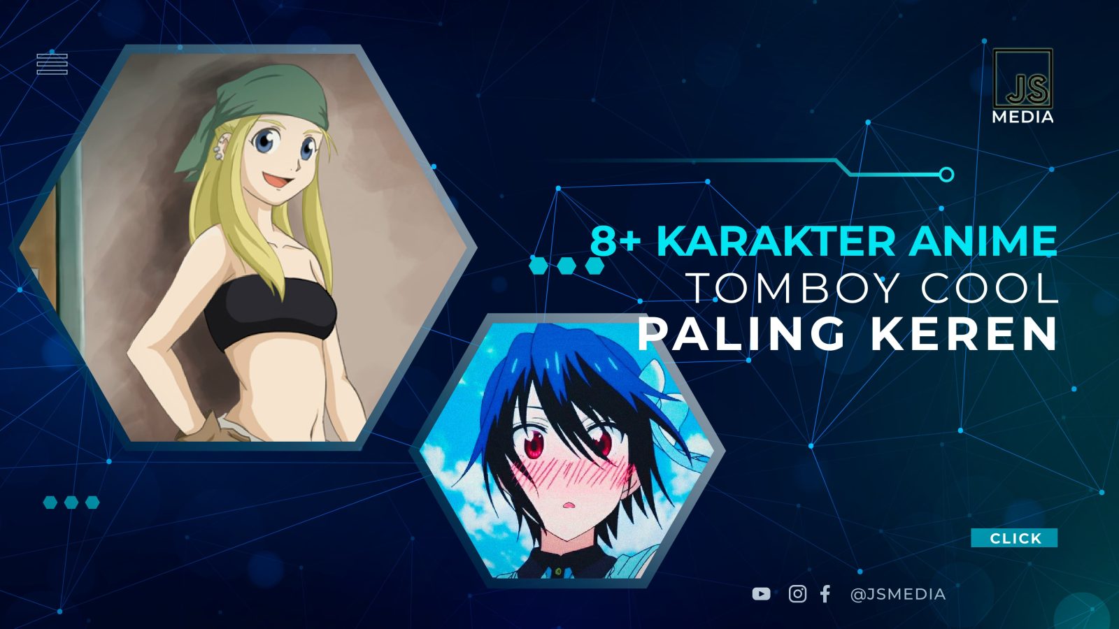 8+ Karakter Anime Tomboy Cool Paling Keren