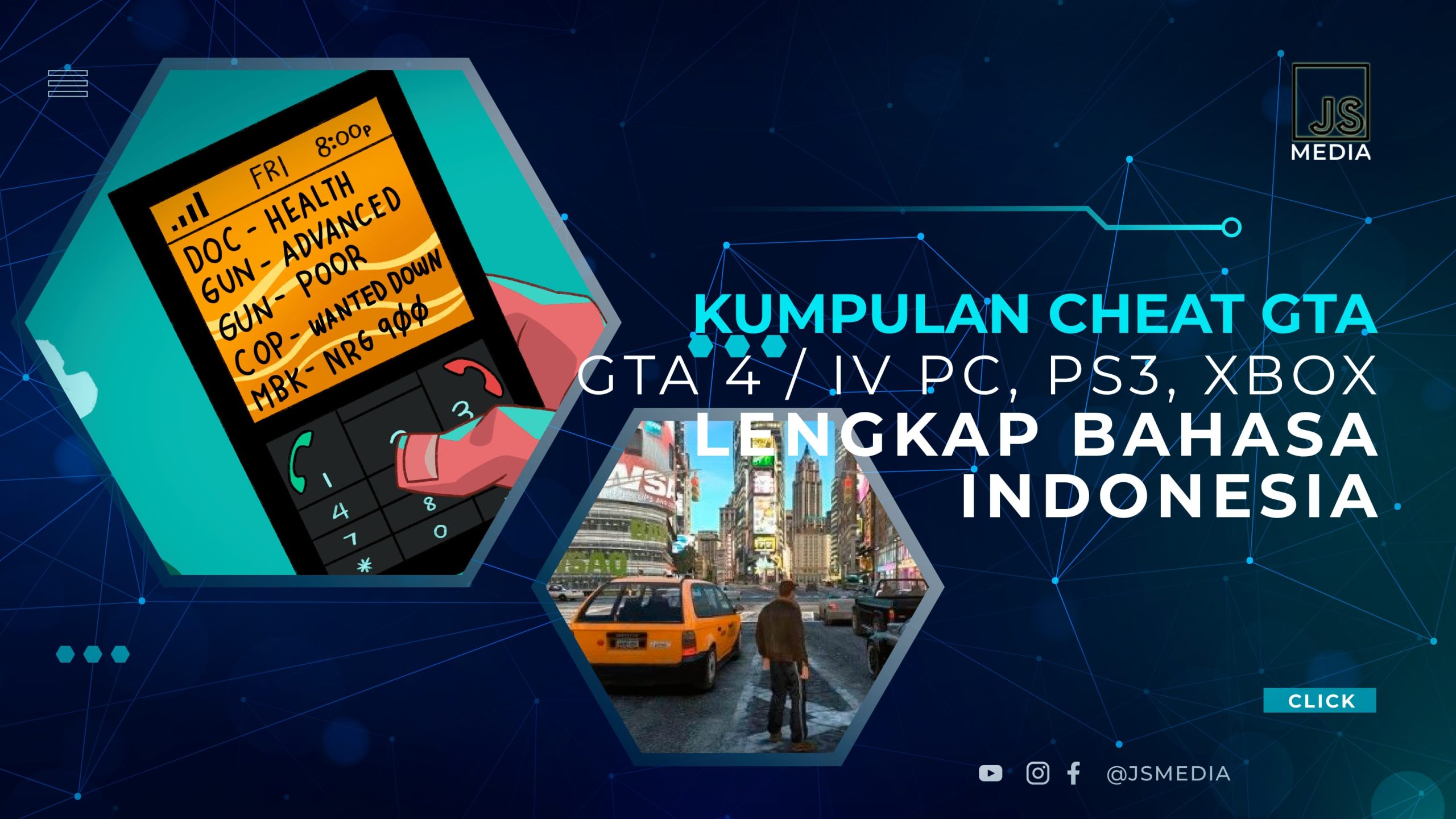 Kumpulan Cheat GTA 4 / IV PC, PS3, Xbox Lengkap