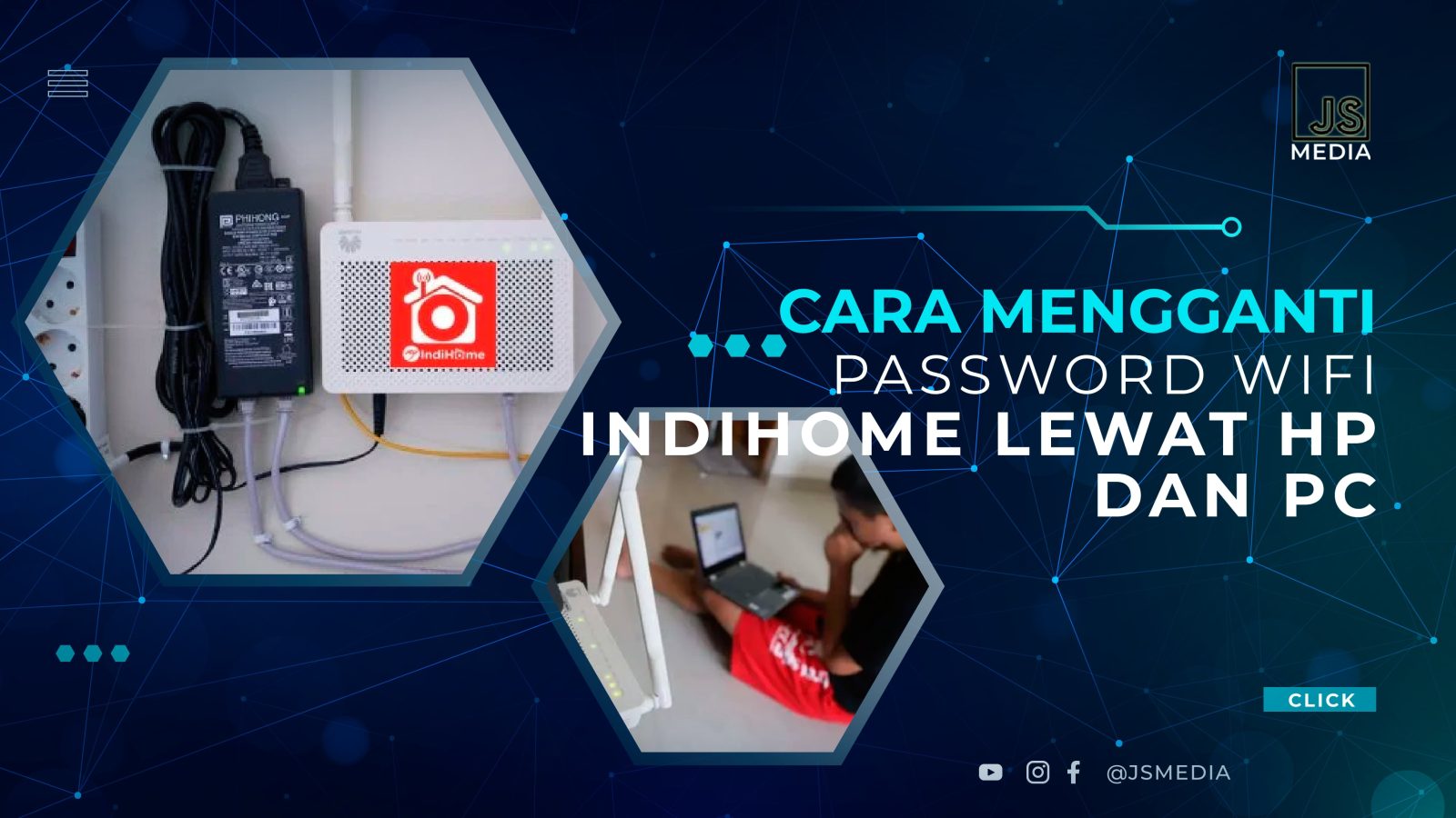 Cara Mengganti Password Wifi Indihome Lewat HP dan PC