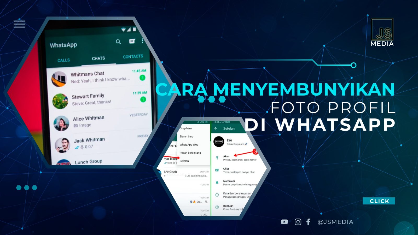 Cara Menyembunyikan Foto Profil Di Whatsapp