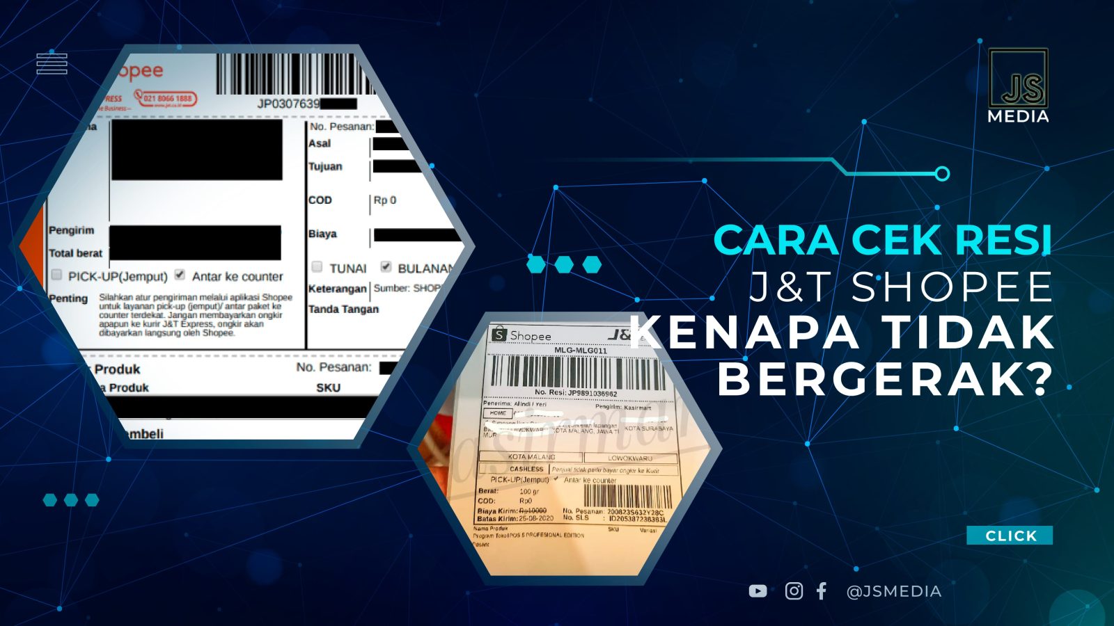 Cara Cek Resi J&T Shopee