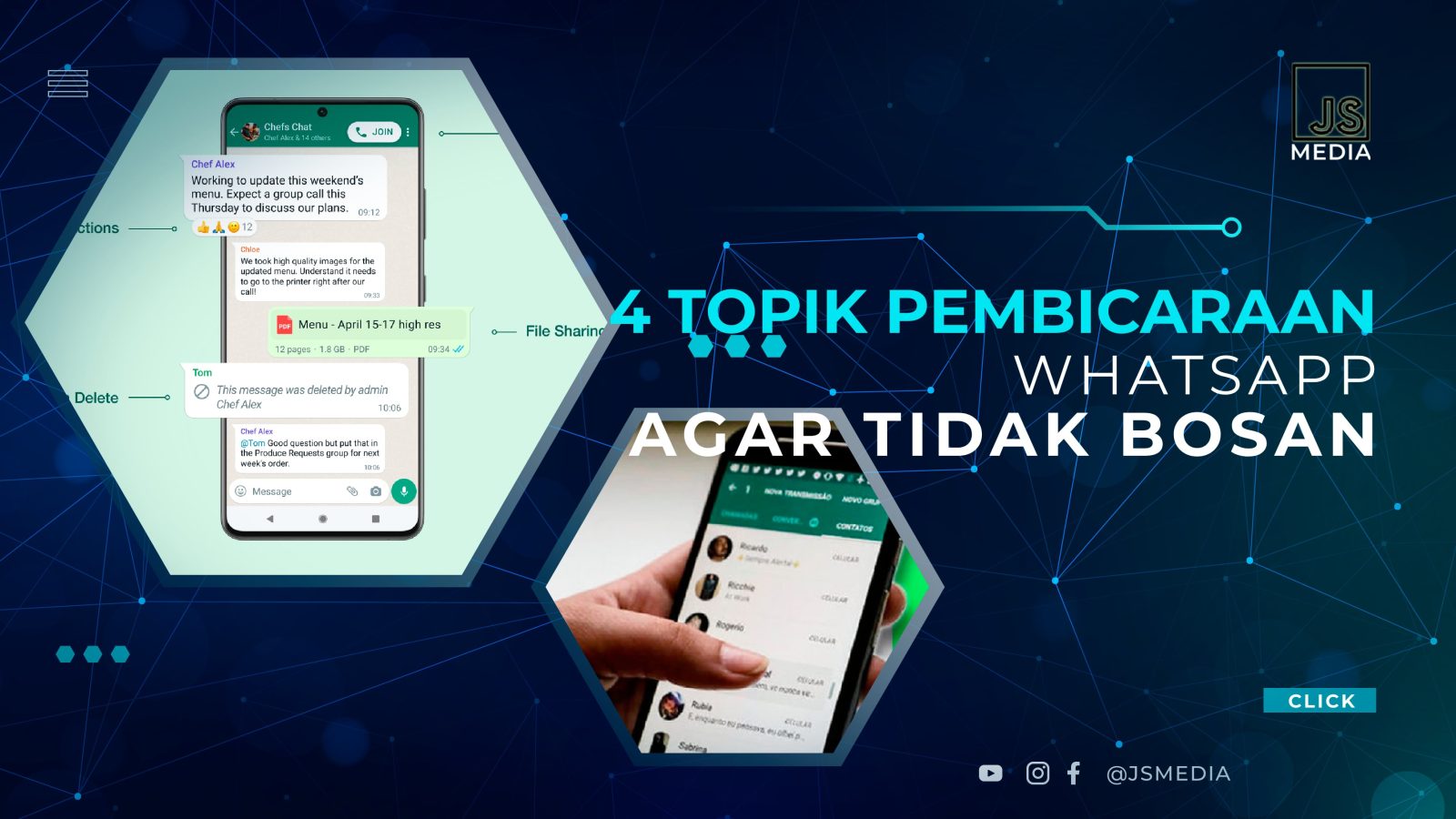 4 Topik Pembicaraan WA Agar Tidak Bosan