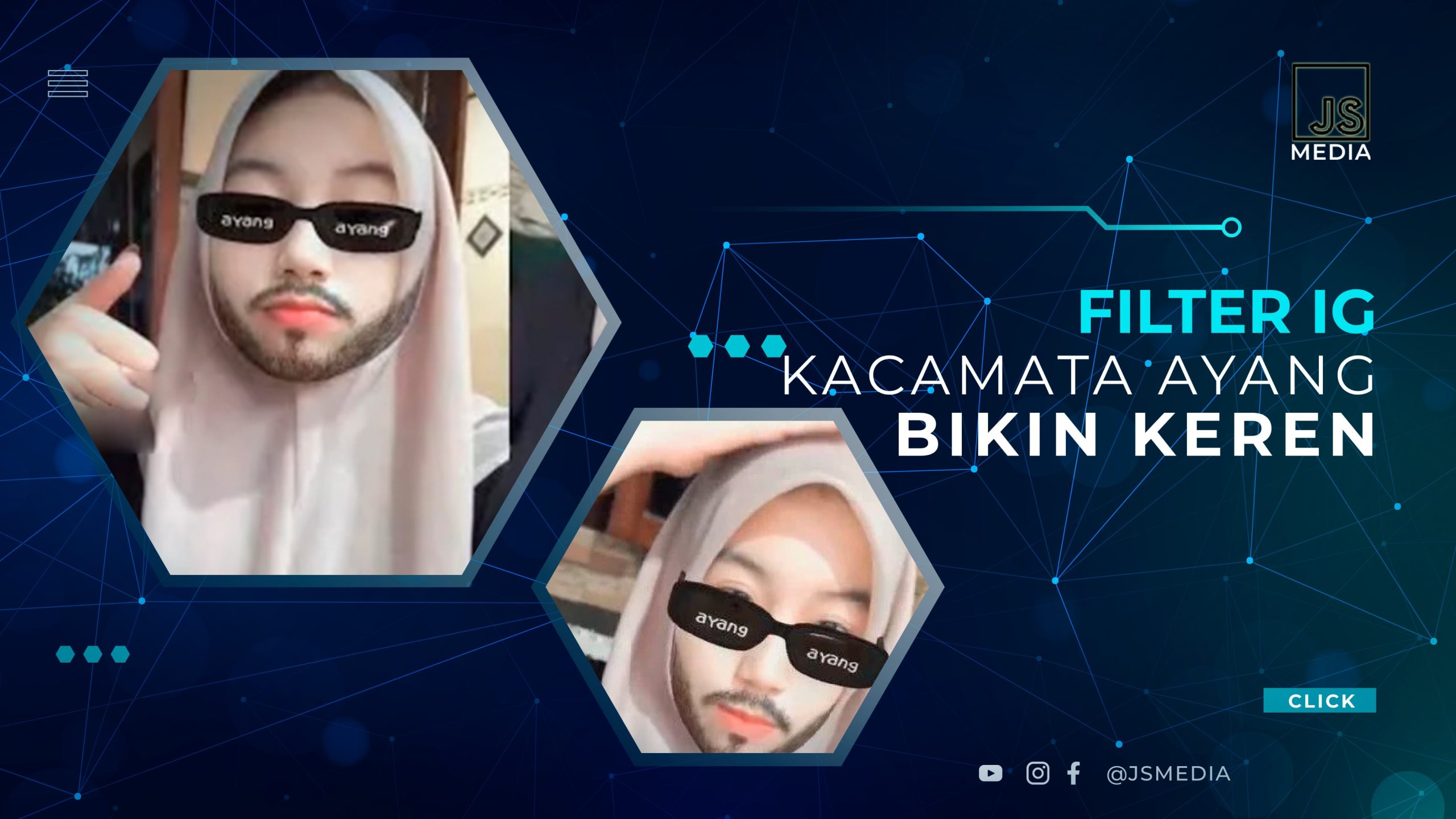 Filter IG Kacamata Ayang, Ubah Tampilan Dalam Sekejap