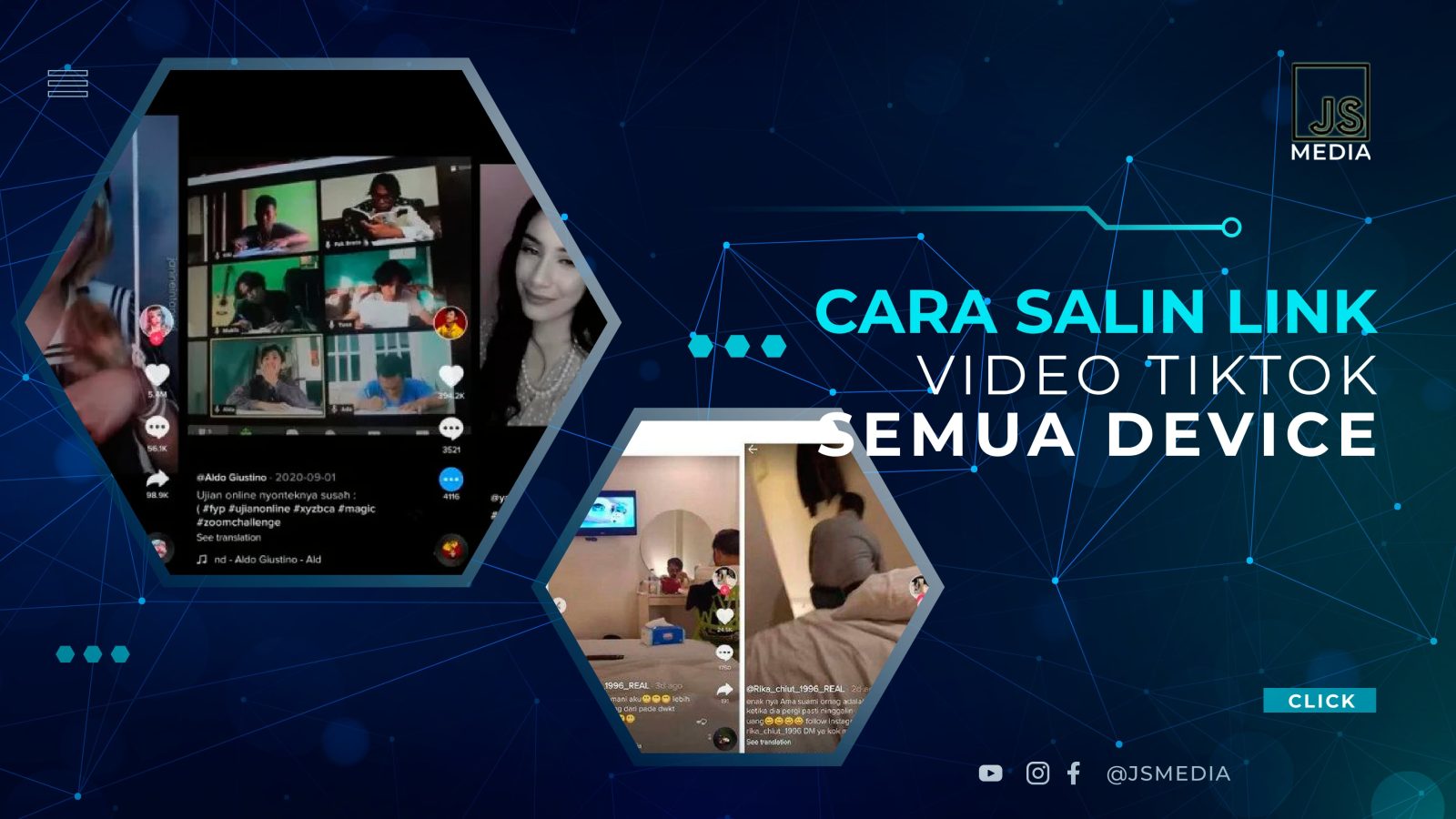 Cara Salin Link Tautan Video Tiktok