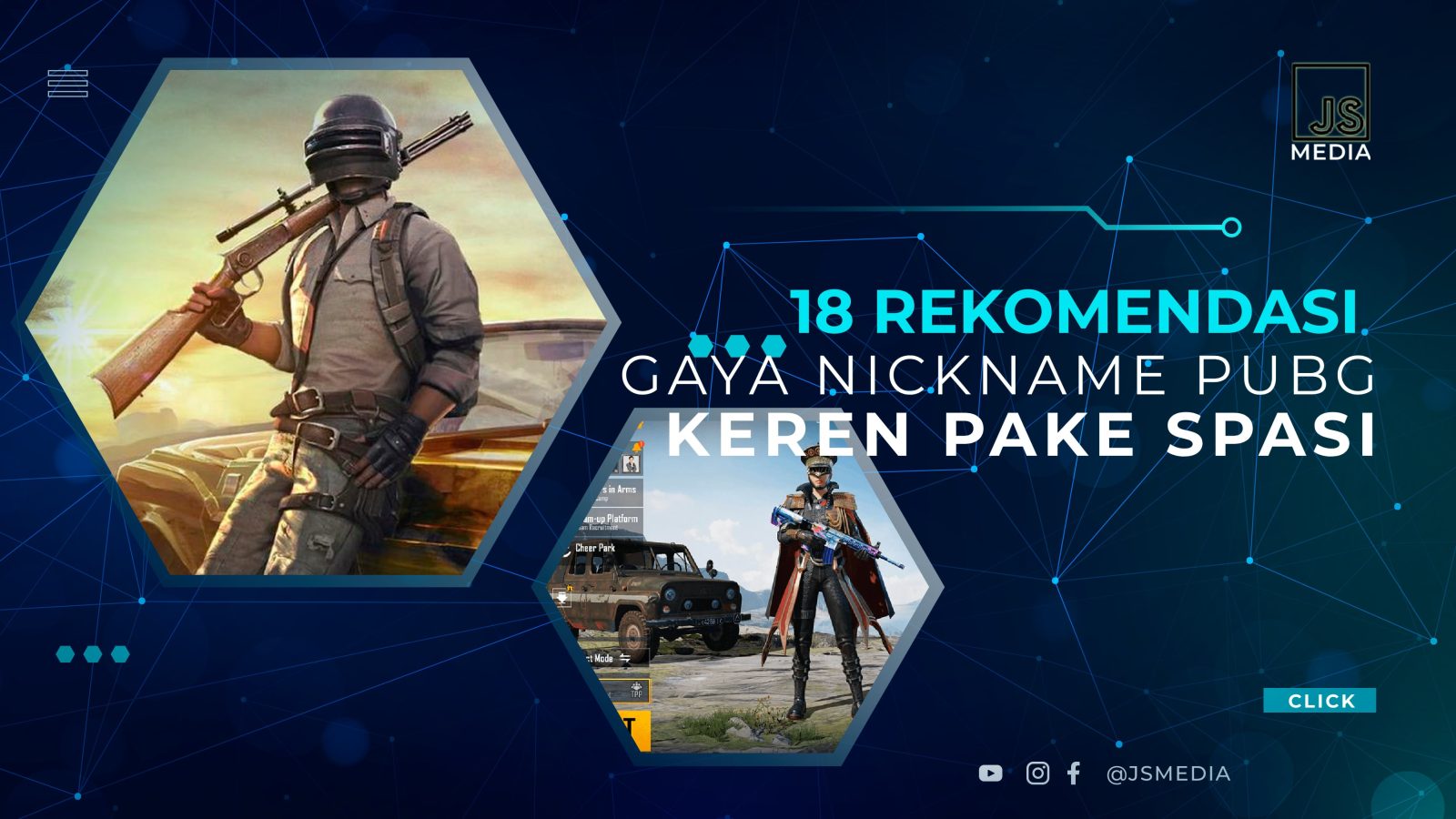 18 Rekomendasi Gaya Nickname PUBG Keren Pake Spasi