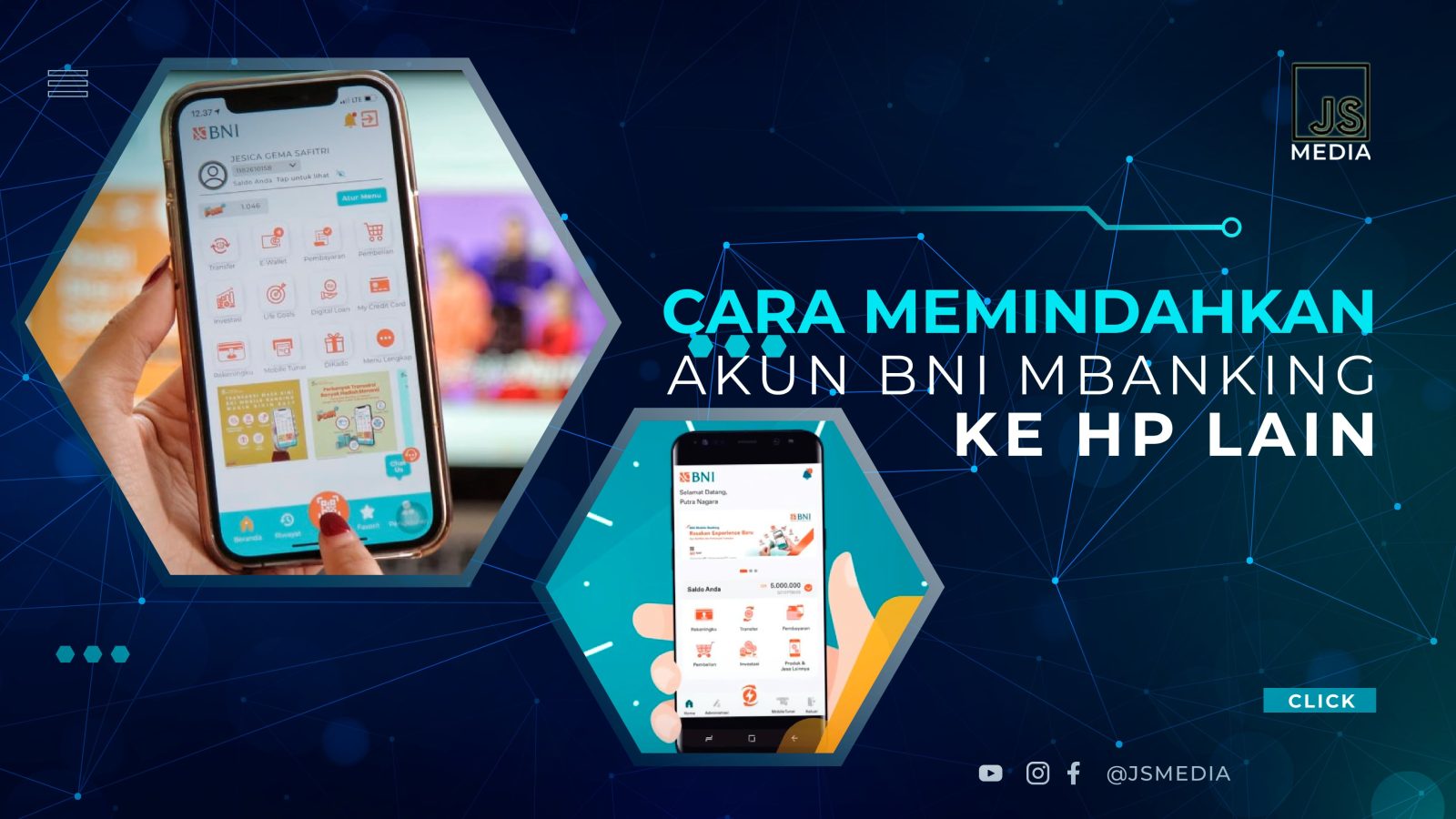 Cara Memindahkan Akun BNI MBanking ke Hp Lain