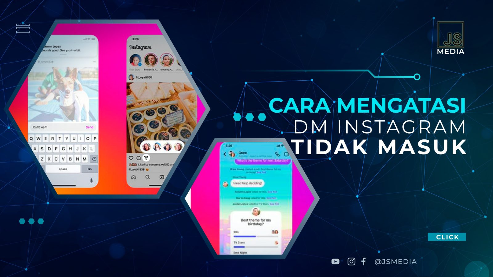 DM Instagram Tidak Masuk