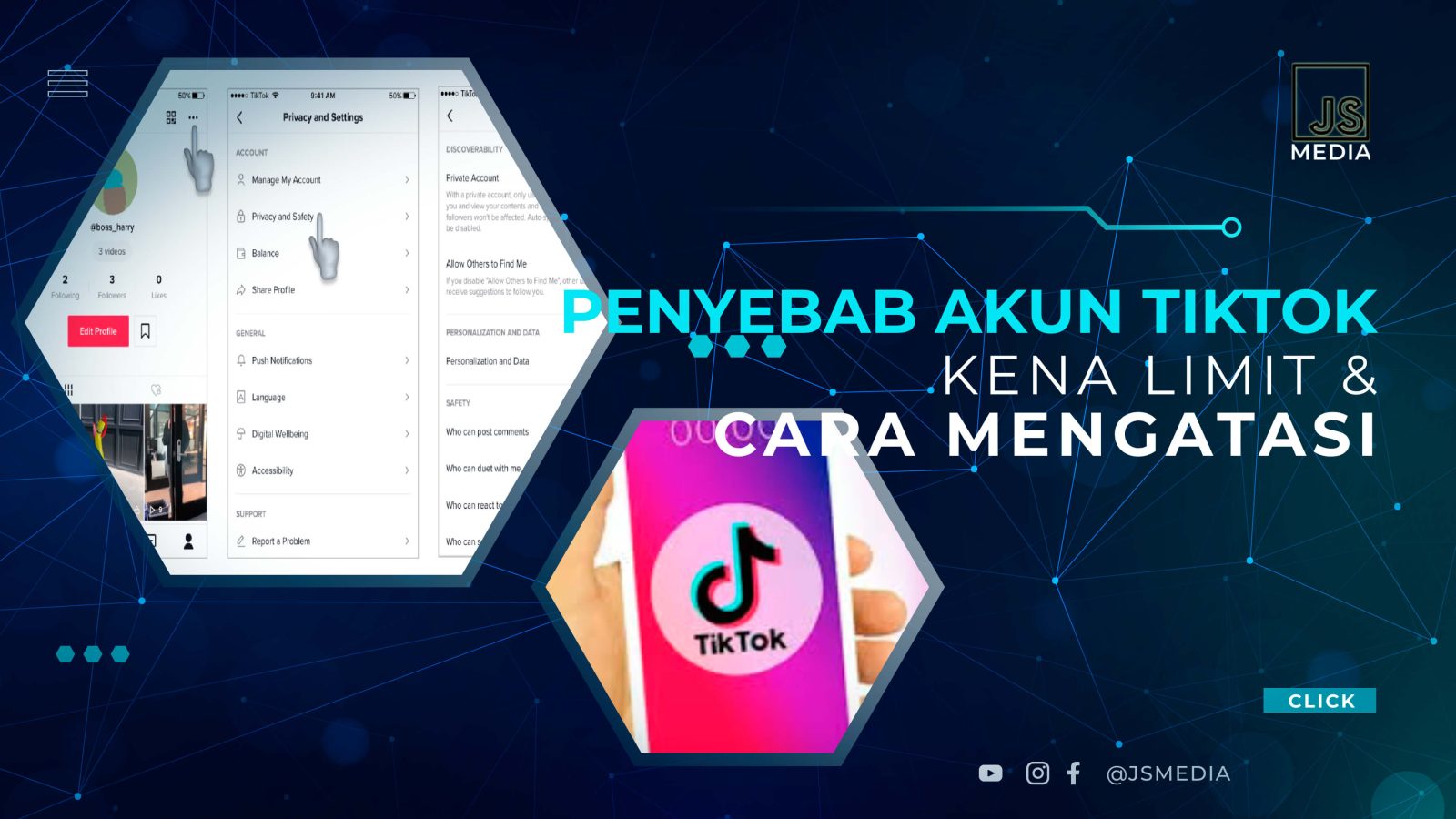 Penyebab Akun TikTok Kena Limit