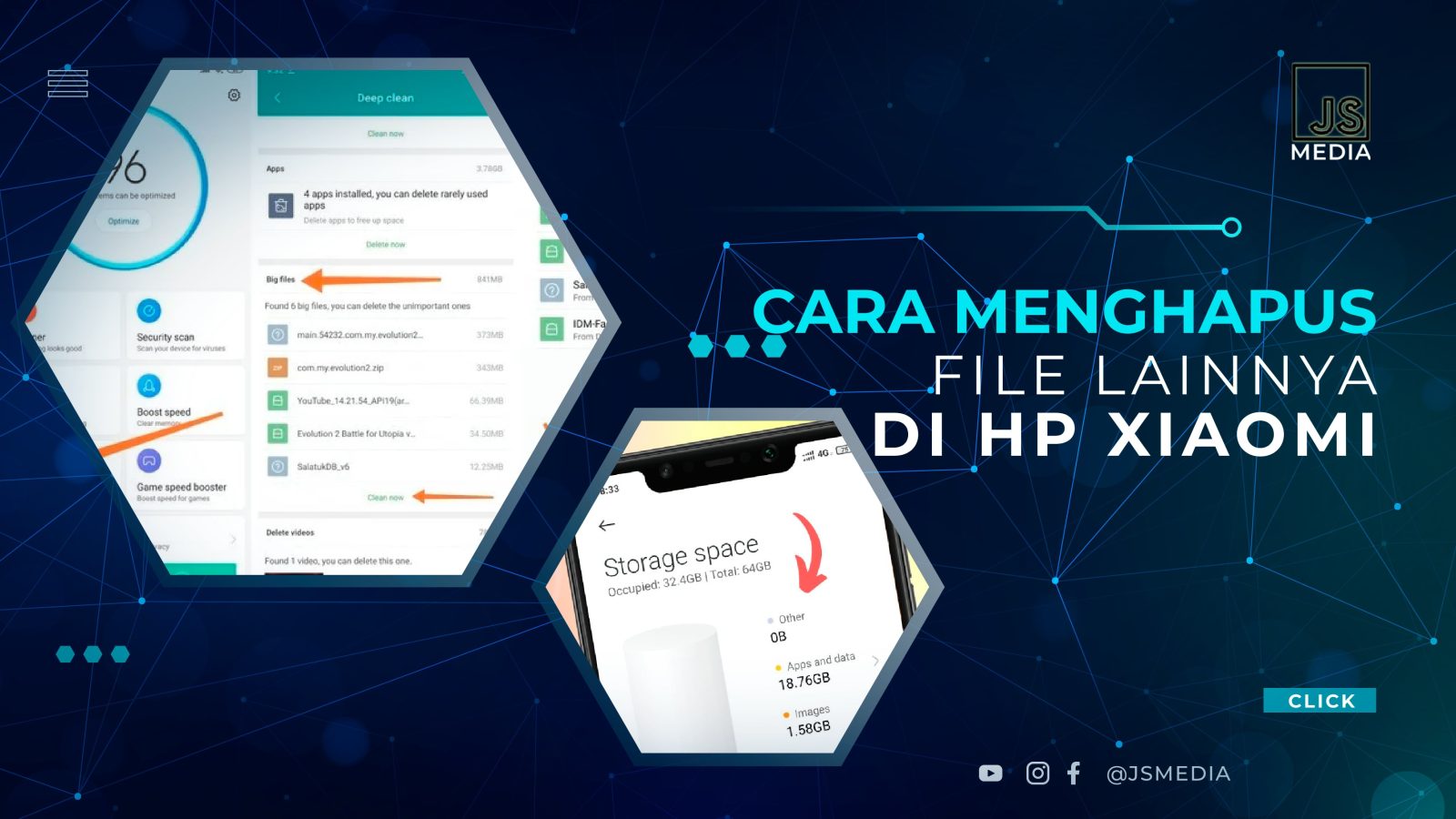 Cara Menghapus File Lainnya di HP Xiaomi Tanpa Aplikasi