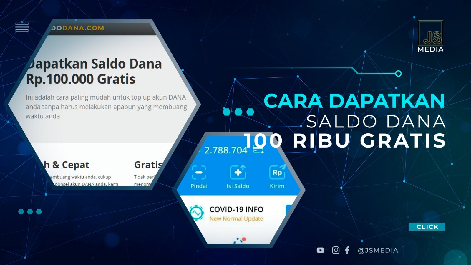 Cara Dapatkan Saldo Dana 100 Ribu Gratis