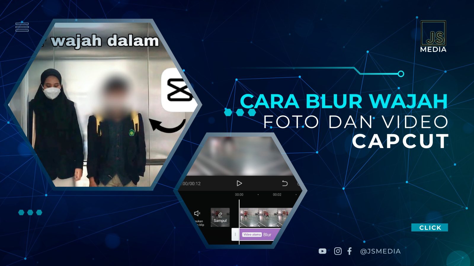 Cara Blur Wajah di Foto dan Video CapCut