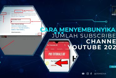 Menyembunyikan Jumlah Subscriber