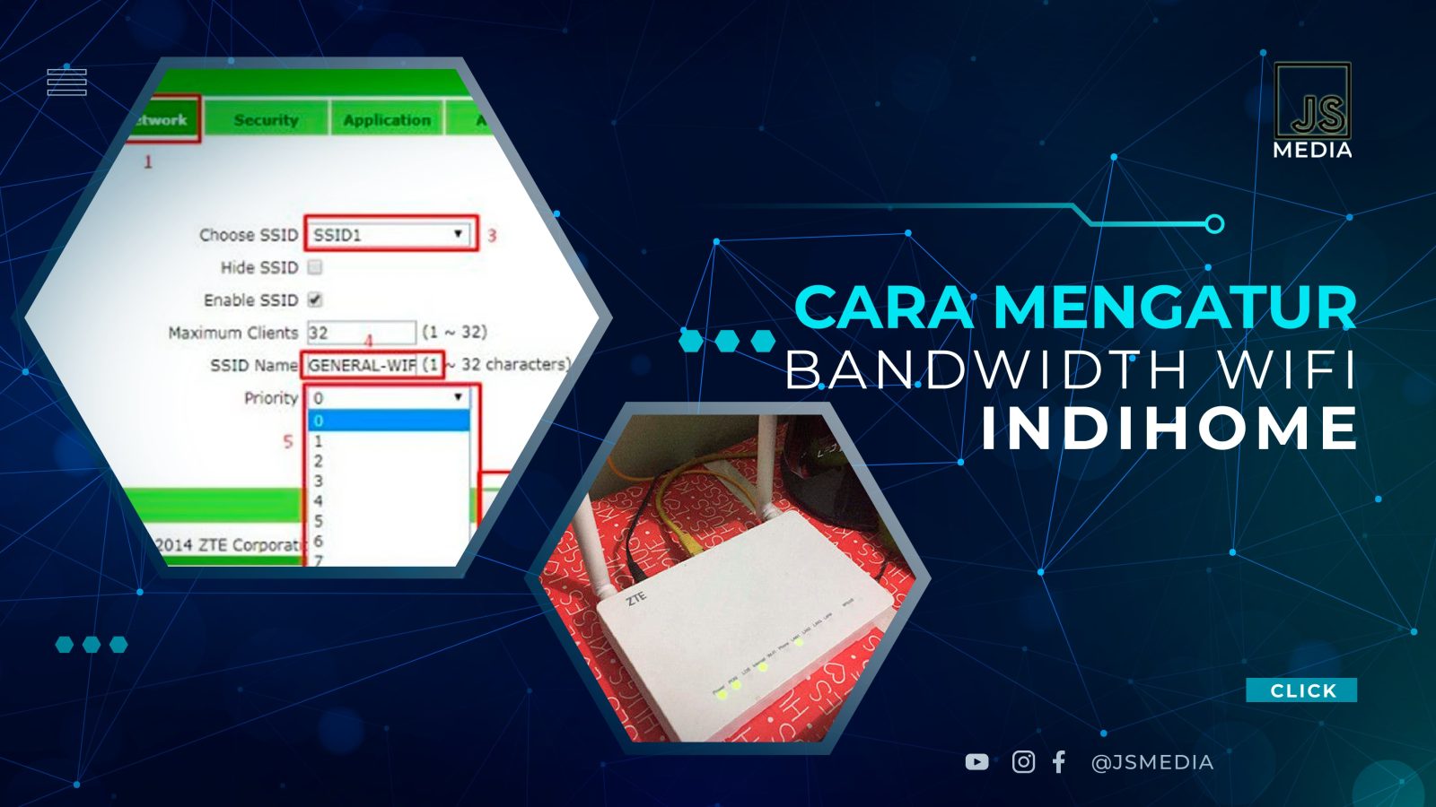 Cara Mengatur Bandwidth Wifi Indihome Agar Tidak Lemot