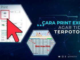 Cara Print Excel Agar Tidak Terpotong