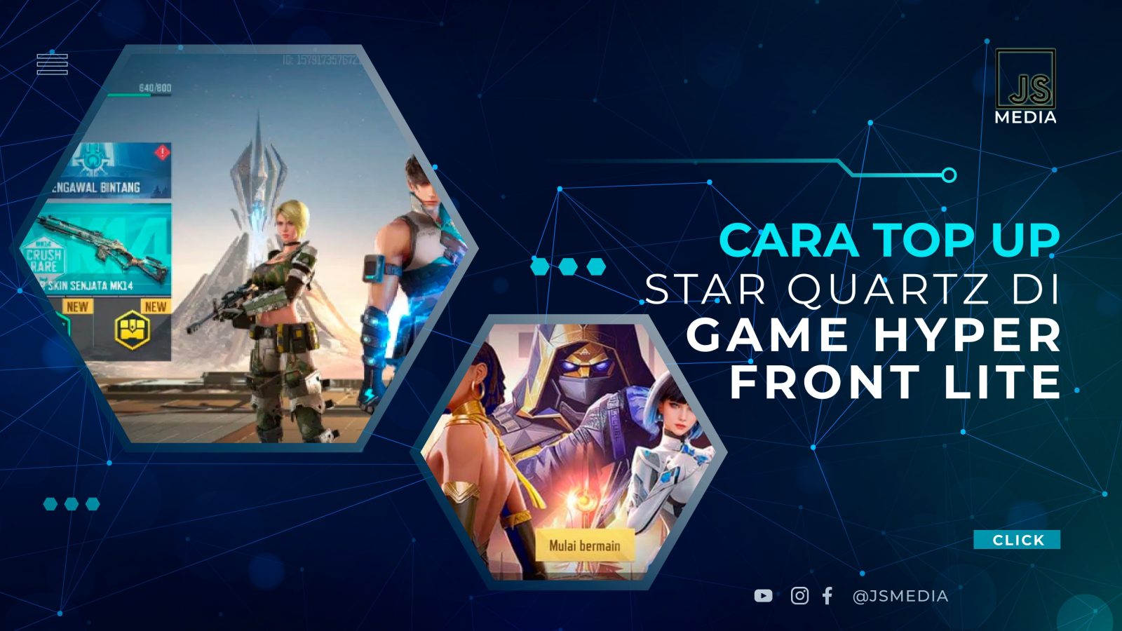 Cara Top Up Star Quartz di Game Hyper Front Lite