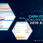 Cara Convert Dokumen Word 2010 ke 2007