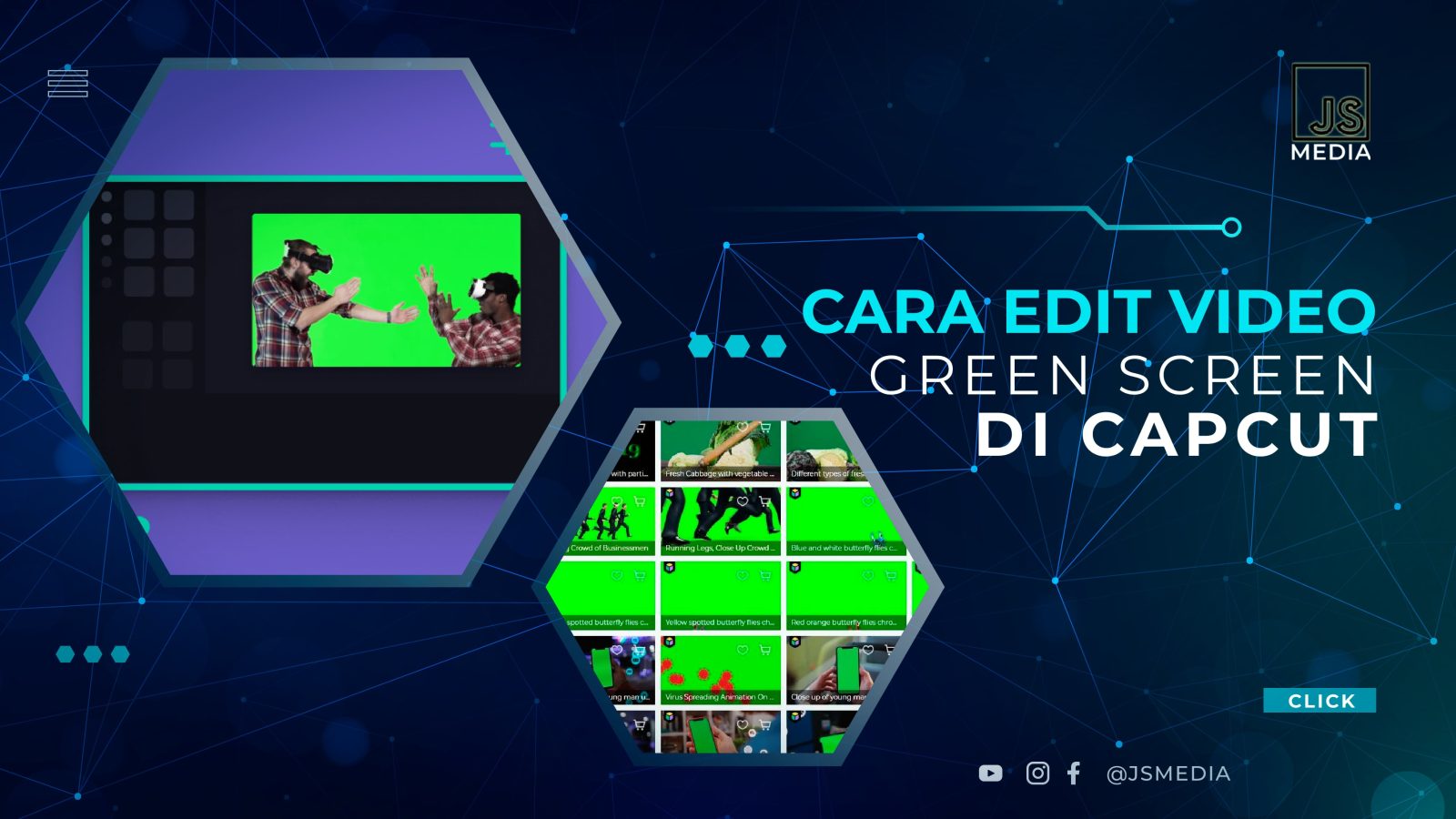 Cara Edit Video Green Screen di Capcut