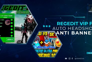 Regedit VIP FF APK Auto Headshot Anti Banned Terbaru 2022