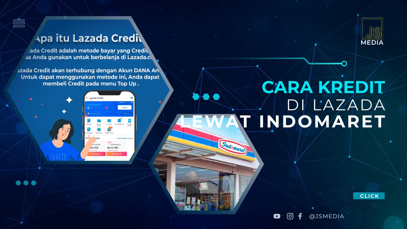 Cara Kredit di Lazada Lewat Indomaret