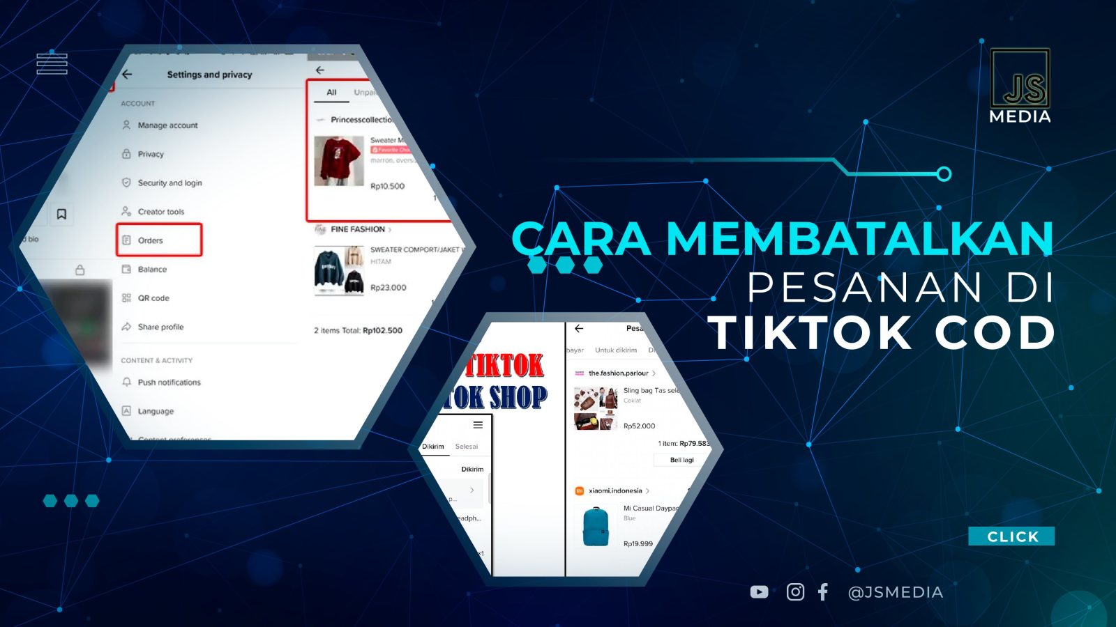 Cara Membatalkan Pesanan Di Tiktok COD