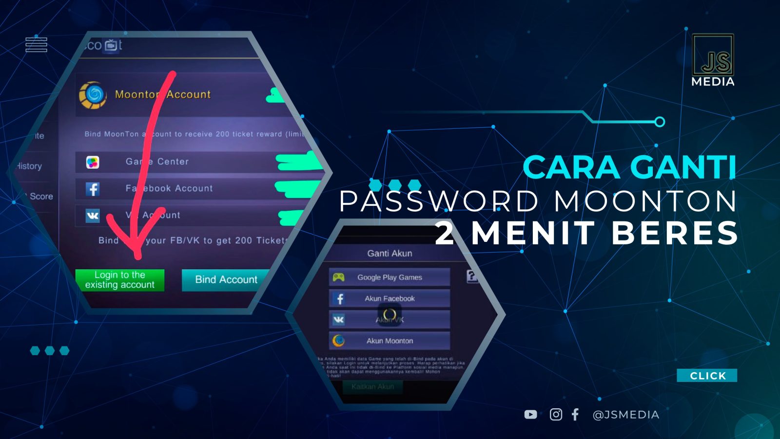 Cara Ganti Password Moonton