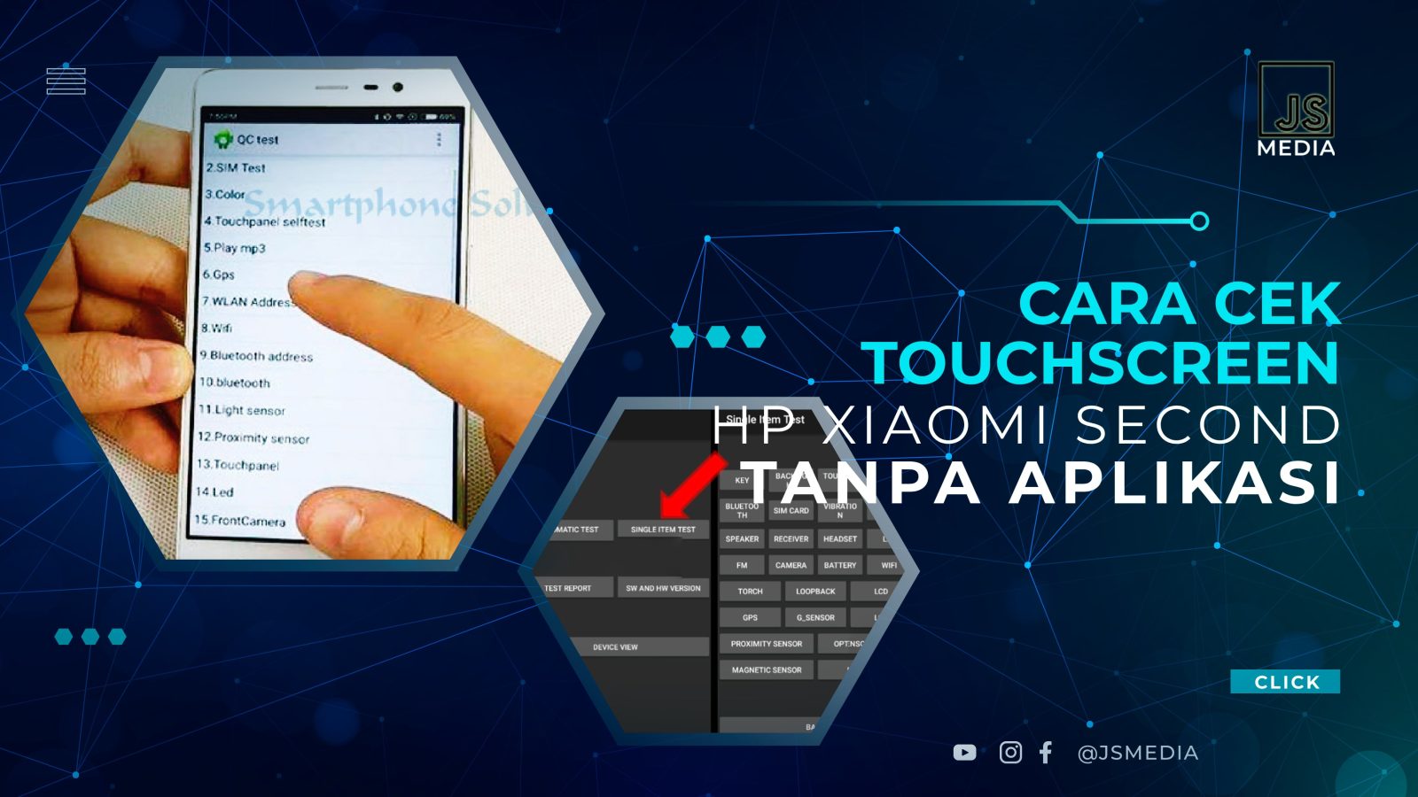 Cara Cek Touchscreen HP Xiaomi Second