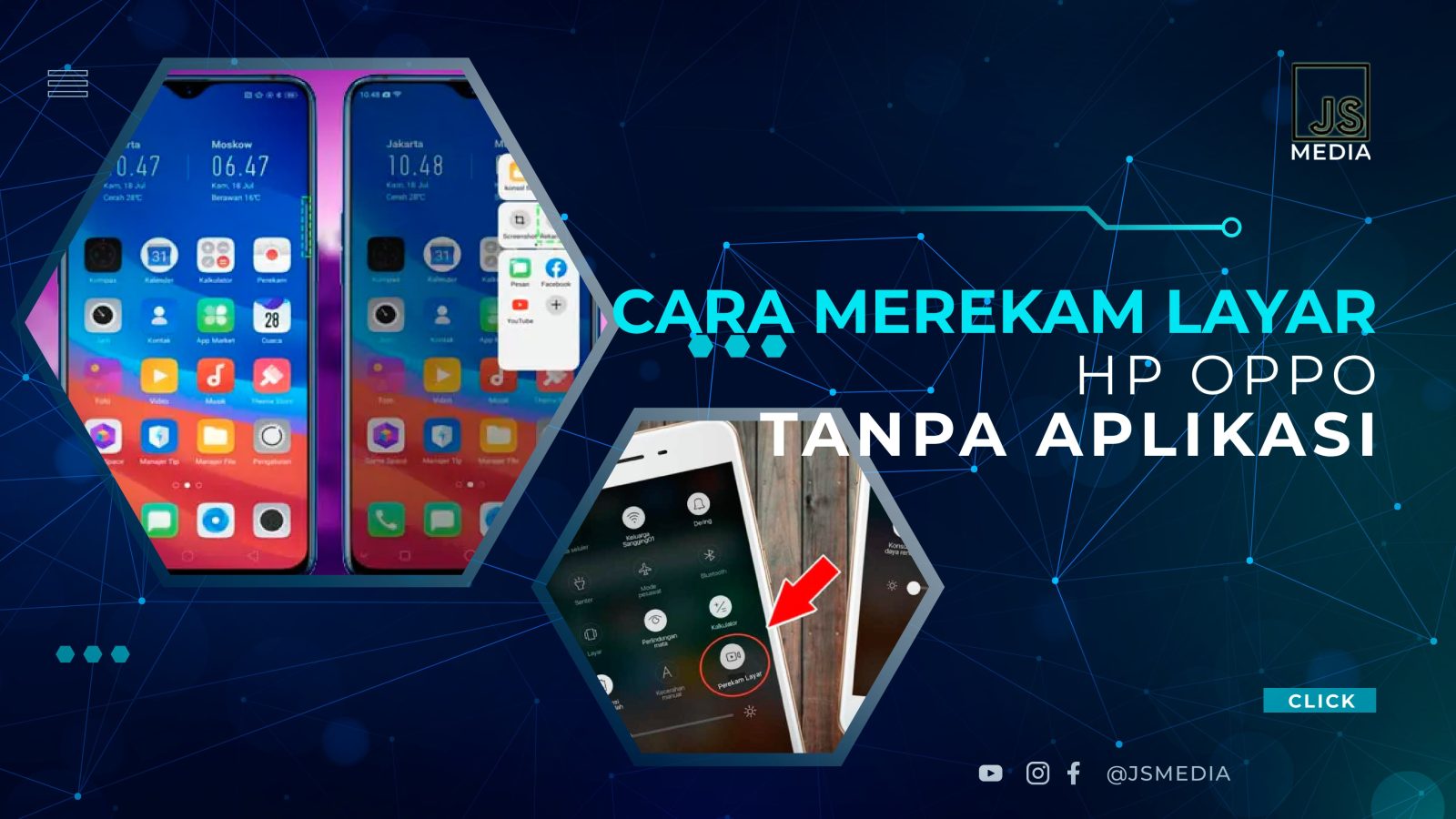 Cara Merekam Layar HP Oppo Tanpa Aplikasi