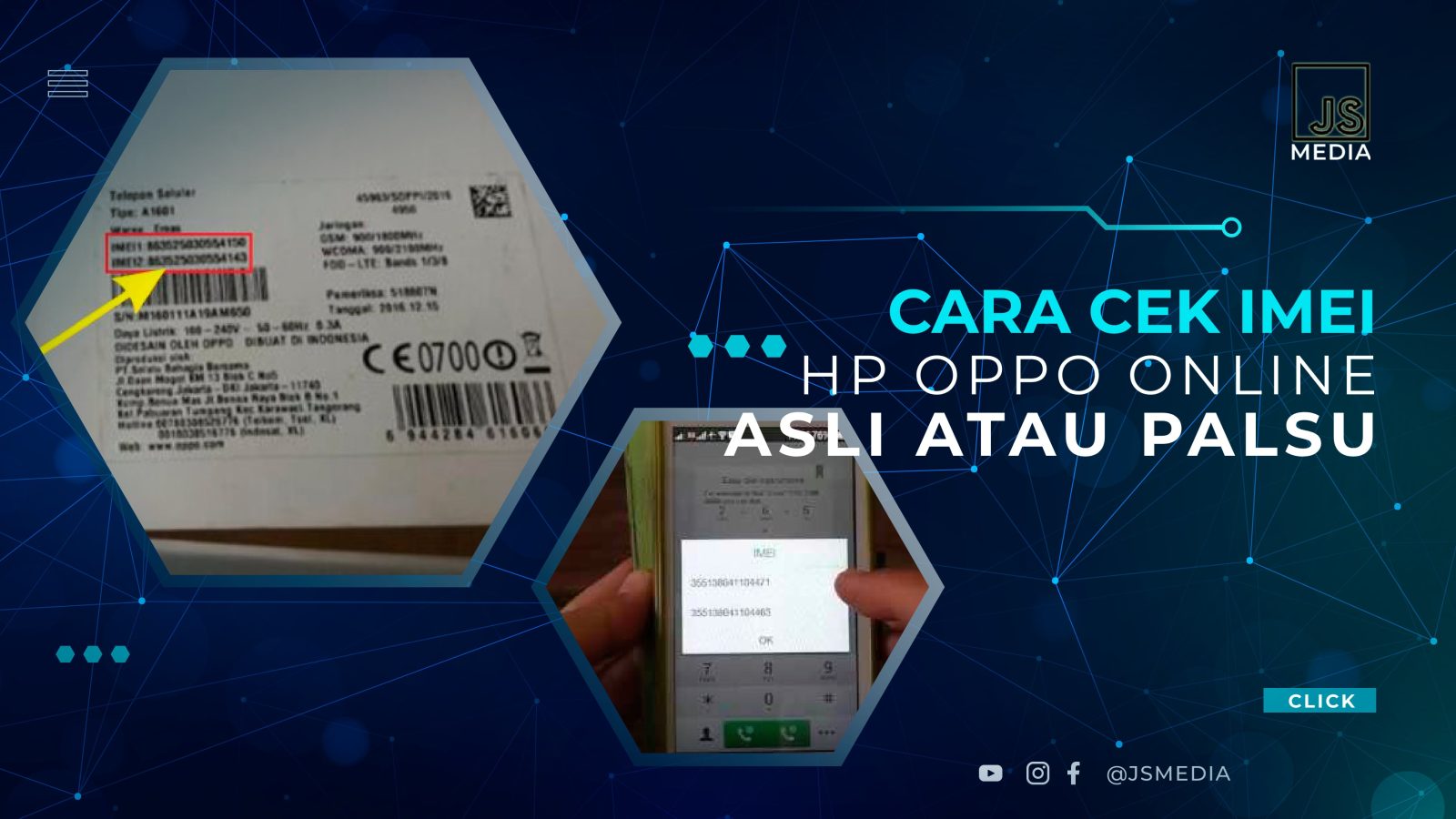 Cara Cek IMEI HP Oppo Online Asli atau Palsu