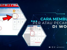 Cara Membuat Per atau Pecahan di Word