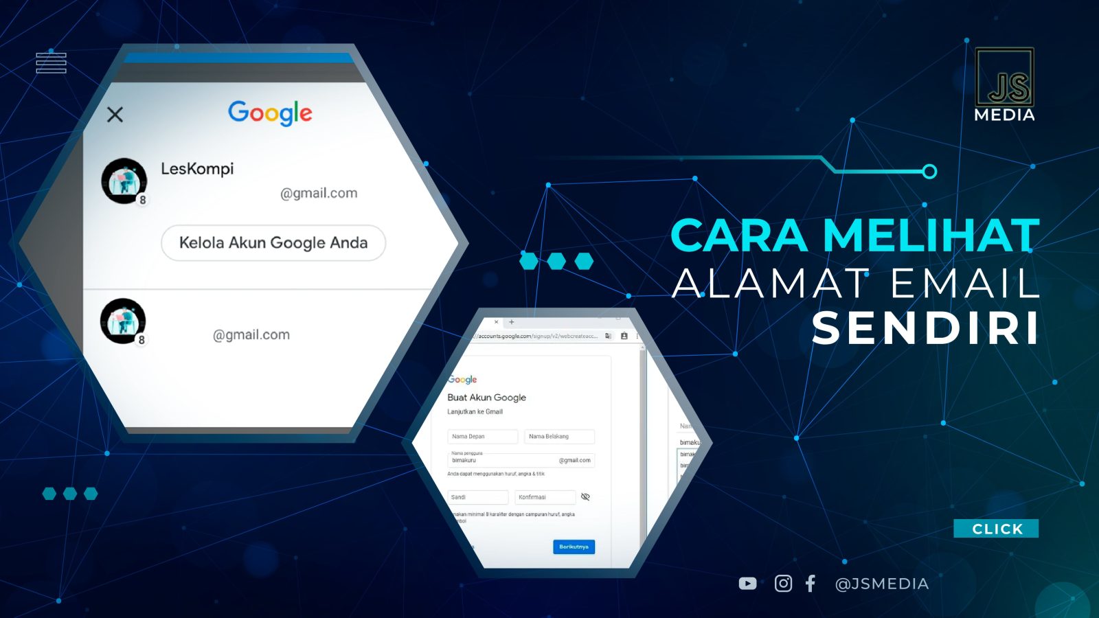 Cara Melihat Alamat Email Sendiri Lewat HP Android dan iPhone