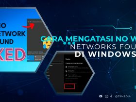 Cara Mengatasi No Wifi Networks Found di Windows 10