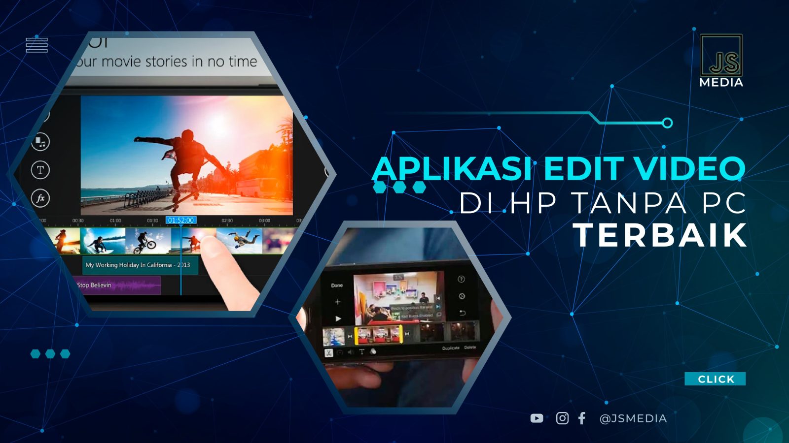 Aplikasi Edit Video Terbaik di HP Tanpa PC No Watermark