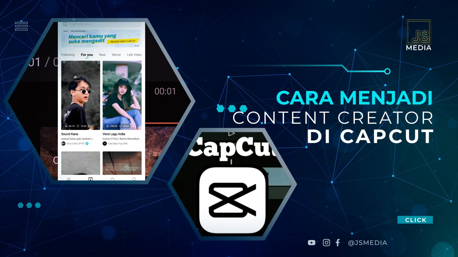 Cara Menjadi Content Creator di CapCut