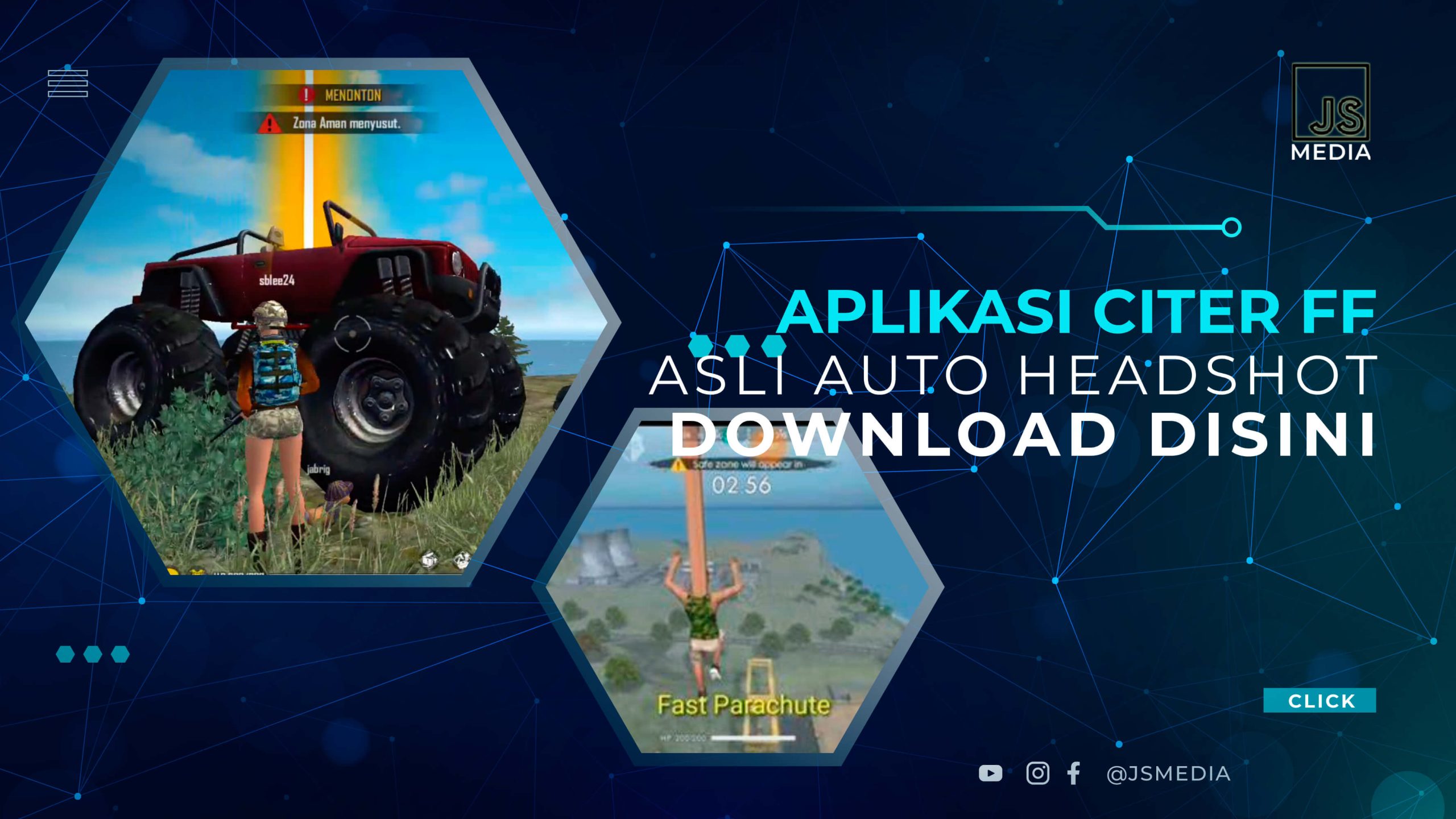 Aplikasi Citer FF yang Asli Auto Headshot, Diamond, Tembus Tembok