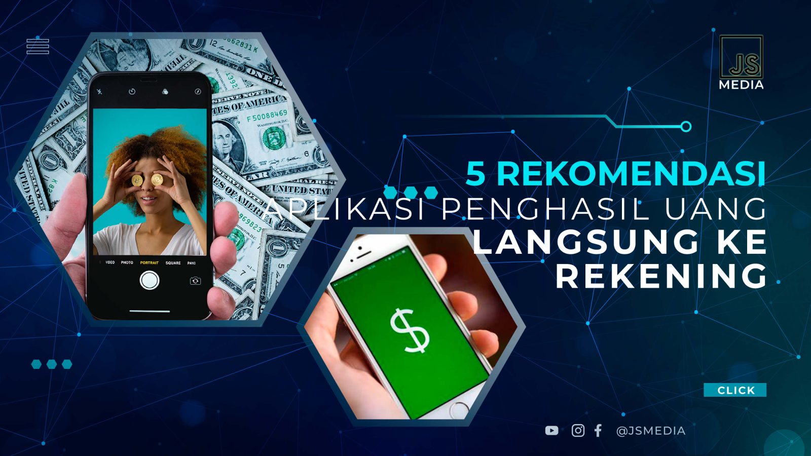 5 Rekomendasi Aplikasi Penghasil Uang Langsung ke Rekening