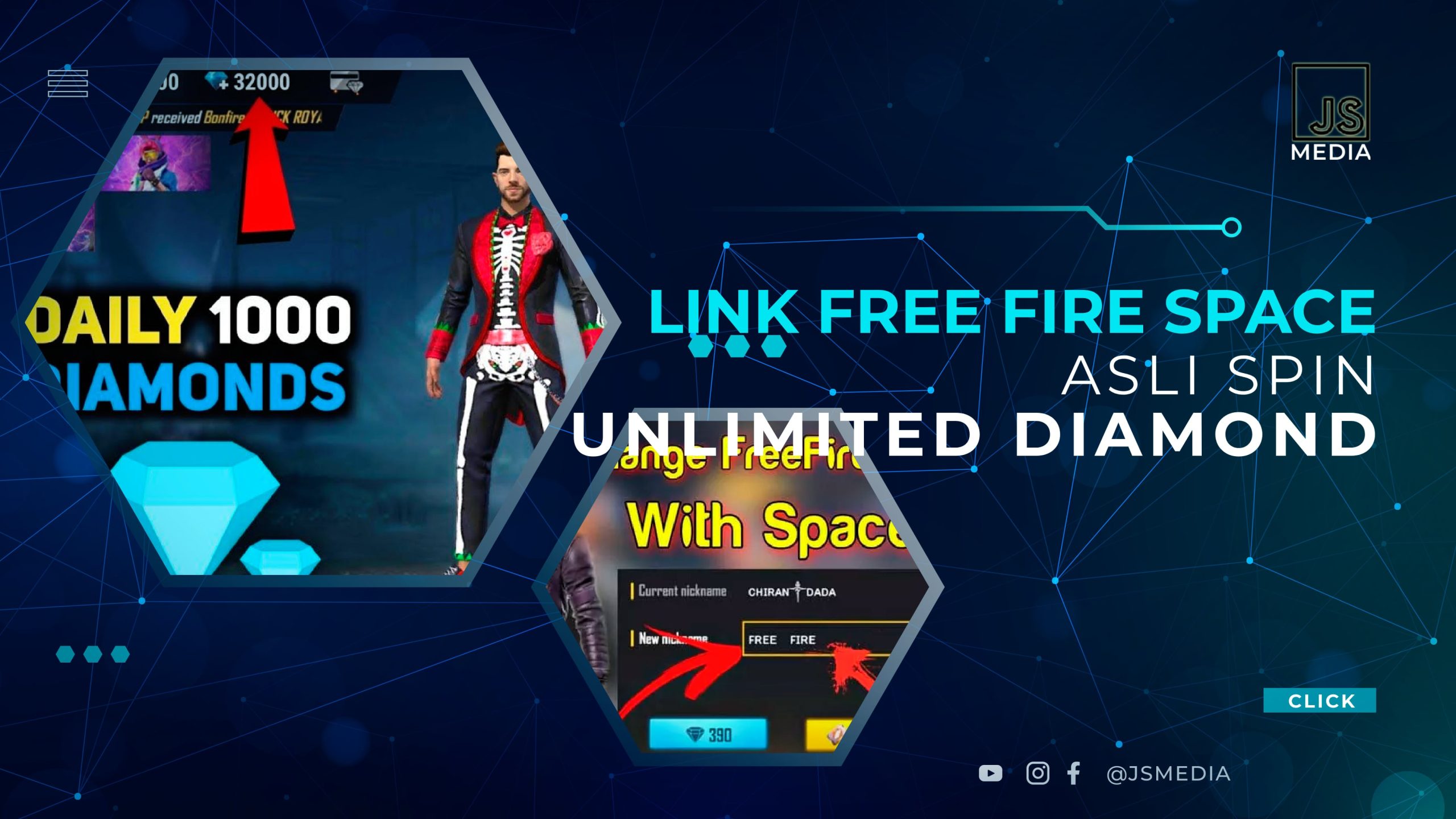 Link Free Fire Space Asli Spin Unlimited Diamond Hack Gratis Link Free Fire Space Asli Spin Unlimited Diamond Hack Gratis