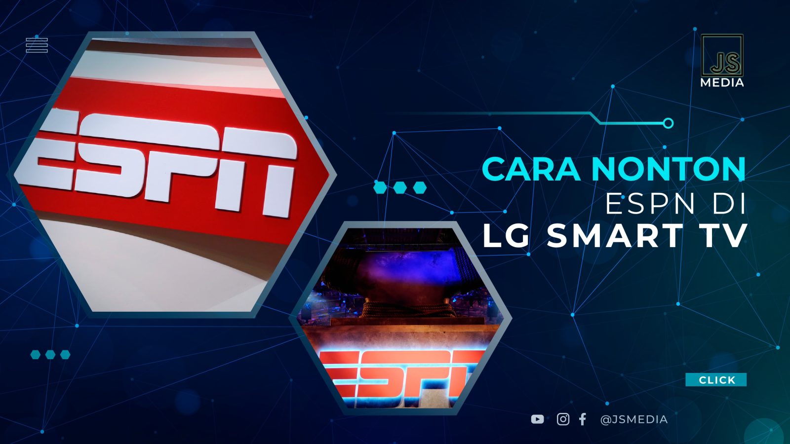 Cara Nonton ESPN di LG Smart TV